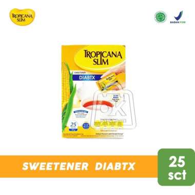 Promo Harga Tropicana Slim Sweetener Diabtx 25 pcs - Blibli