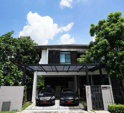 Kanopi besi atap spandek