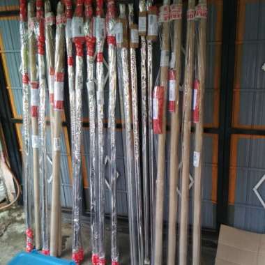 tiang antena 6 meter besi galvanis anti karat(langsung kirim)
