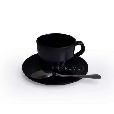 Prumu Cangkir set Melamin - Cangkir Kopi Set - Cangkir Kopi - Tatakan Cangkir Set - Set Cangkir Kopi