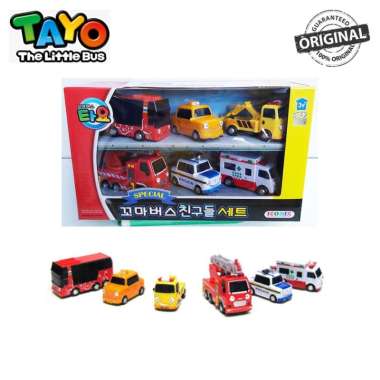 Tayo The Little Bus TYT112010 Mini Cars Style Toto Cito Nuri Frank Pat Alice Korea Toys Set Mainan A
