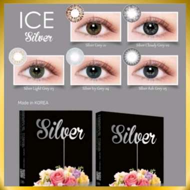 Softlens Ice Silver by exoticon (Normal) 01 Grey
