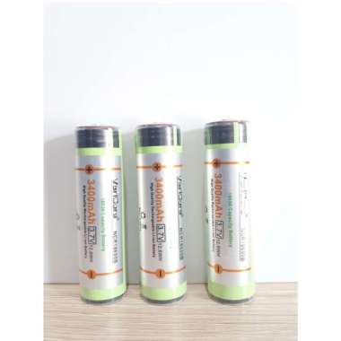 Baterai 18650 Rechargeable Baterai Vape Baterai Cas Senter 3400 Mah Multicolor