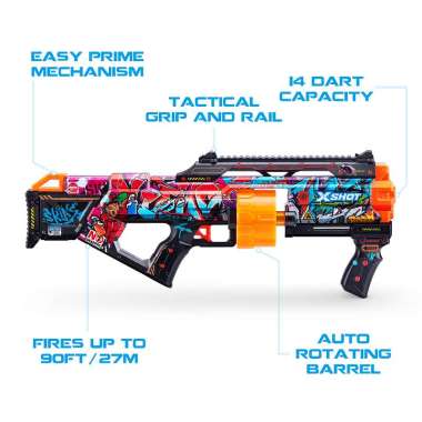 Mainan Blaster XSHOT-SKINS-LAST STAND-Graffiti 136518