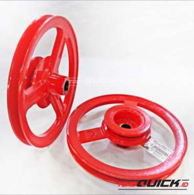 Main Pulley Traktor Quick Impala, Capung Metal Capung Metal Diameter 260