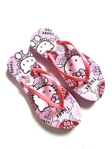 Raqilla Sandal Jepit wanita Hello Kitty Pink 36 Pink Fuschia