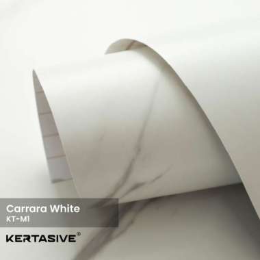 KERTASIVE PVC INTERIOR FILM - MARBLE - CARRARA WHITE 122 CM