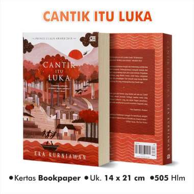Buku Novel Cantik Itu Luka / Luka Cita / Original CANTIK ITU LUKA
