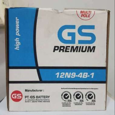 GS ASTRA 12N9-4B-1 Aki Basah Motor for Thunder