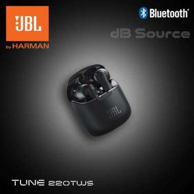 JBL Tune 220TWS Truly Wireless Earbuds TWS - T220TWS TUNE 220 TWS - Biru