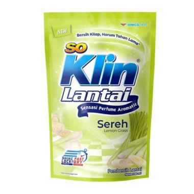 Promo Harga So Klin Pembersih Lantai Sereh Lemongrass 780 ml - Blibli