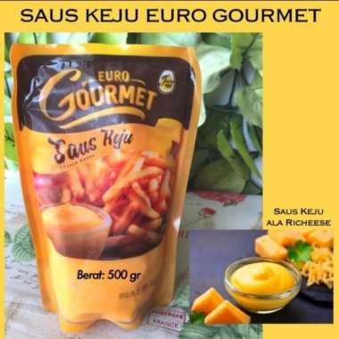 Saus Keju Euro Gourmet 500Gr