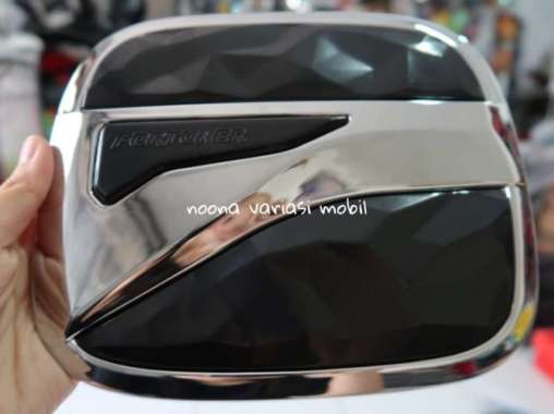 noona variasi mobil Cover Tangki Mobil for All New Fortuner VRZ 2016 Chrome Black