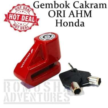 KUNCI gembok cakram motor original AHM HONDA ADV 150 PCX VARIO BEAT