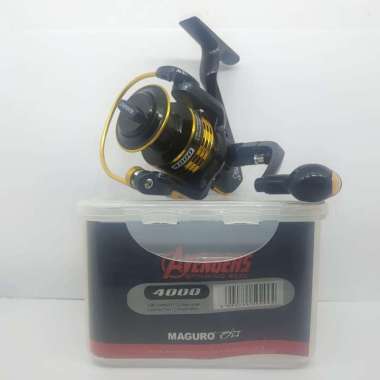 Reel Pancing Maguro Avenger 4000 Mancing Laut dan Galatama BC007040 BLACK