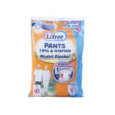 LIFREE Pants L Isi 1Pcs Putih