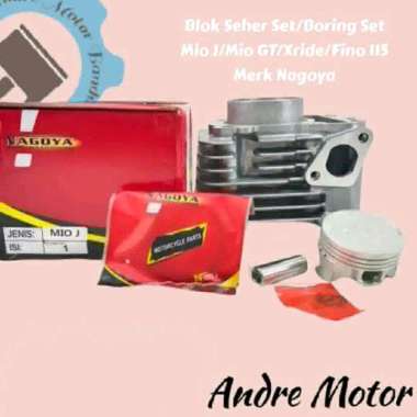 Blok Seher Set/Piston Kit Mio J,Fino 115,Mio GT Merk Nagoya Kualitas Ori