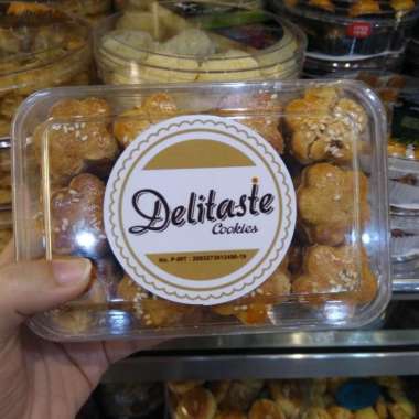 PEANUT COOKIES DELITASTE BANDUNG KUE KACANG PASTRY LAPIS KULINER CEMIL