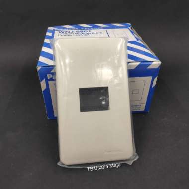 Plate / Frame / Gang / Kerangka Saklar / Stop Kontak Panasonic WNJ 6801 Tunggal