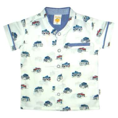PLEU Kemeja Mobil Kemeja Anak Laki Laki 12 bulan