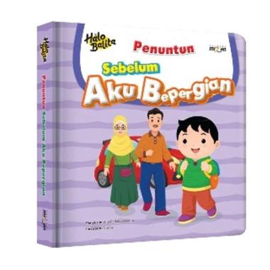 Mizan Buku Anak Halo Balita Penuntun Sebelum Aku Bepergian Boardbook  Multicolor