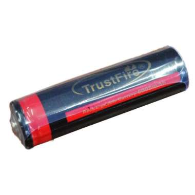Trustfire Baterai Li-ion 18650 6000mAh 3.7V Button Top - BRC 18650 - G