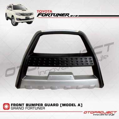 Tanduk Depan Toyota Fortuner Bumper Depan Fortuner Front Guard Model A