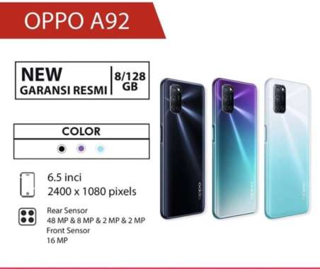Oppo A92 Ram 8/128 Multicolor