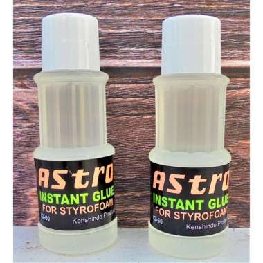lem gabus lem styrofoam astro 60 ml putih