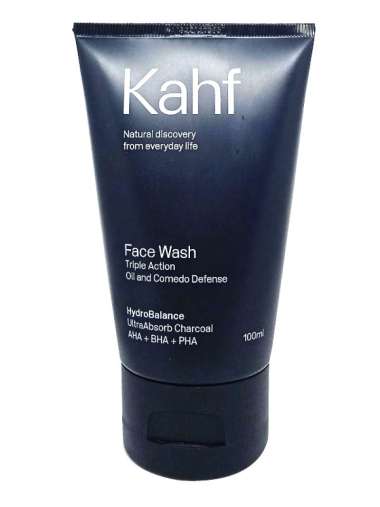Promo Harga Kahf Face Wash Triple Action Oil and Comedo Defense 100 ml - Blibli