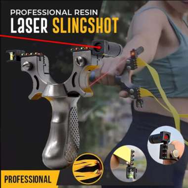 Ketapel Laser Tactical Sling Shot Catapult Berburu
