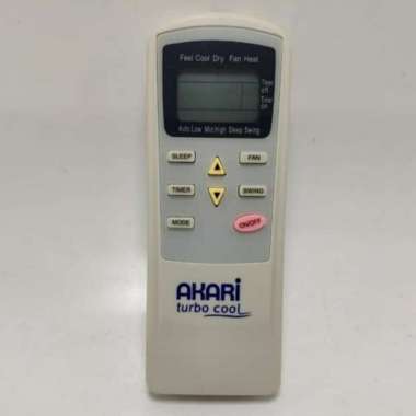 REMOT AC AKARI TURBO COOL