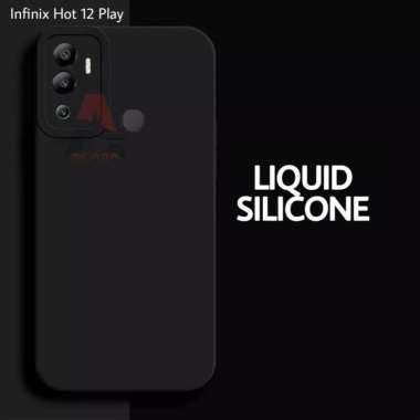 Case INFINIX HOT 12 PLAY / INFINIX HOT 12 PLAY NFC / INFINIX HOT 12 Soft Case Liquid Silikon Pro Cam