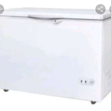 UCHIDA / MASPION UFH-300TG CHEST FREEZER 300 LITER (NEW) ( KHUSUS BANDUNG) putih