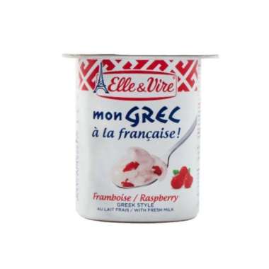 Elle & Vire Yogurt Mon Grec Raspberry 12