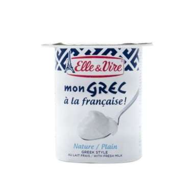 Elle & Vire Yogurt Mon Grec Plain  125Gr