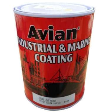 Avian industrial marine& coating,cat marka jalan,cat aspal,cat jalan Kuning