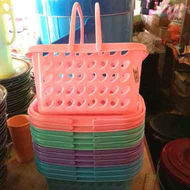 keranjang sabun / tempat sabun / keranjang sabun pink