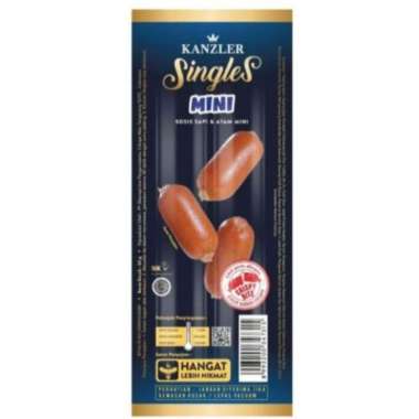 Promo Harga Kanzler Sosis Single Mini 65 gr - Blibli