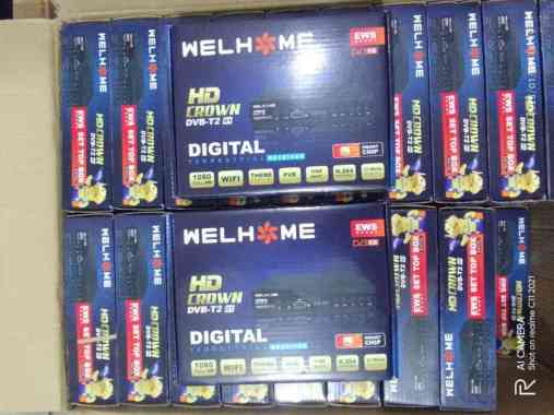 Set Top Box STB Welhome HD CROWN DVB-T2 - STB WELHOME Versi LUBY STB WELHOME