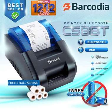 Promo iware C58BT Bluetooth Thermal 