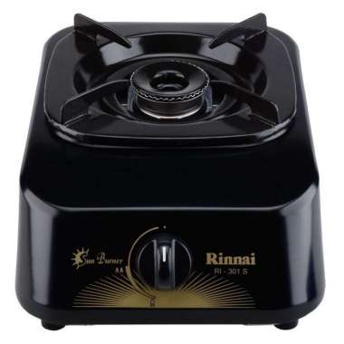 kompor 1 tungku rinnai black