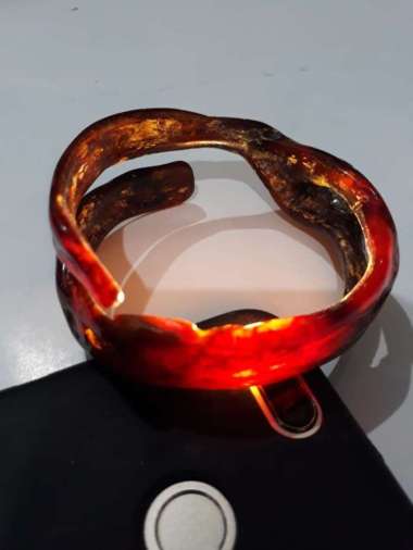 gelang AKAR BAHAR merah kristal hk 006 MERAH