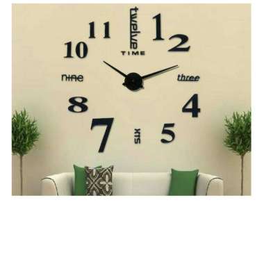 Jual Jam Dinding Besar Diy Giant Wall Clock 30 50 Cm Online Oktober 2020 Blibli Com