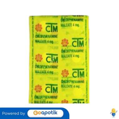 CTM PIM 4 MG TABLET