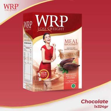 WRP LOSE WEIGHT Meal Replacement Chocolate 324gr 6 Sachet Rasa Cokelat