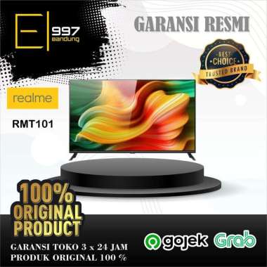 LED TV REALME RMT101 , SMART ANDROID TV 32 INCH GARANSI RESMI - Hitam