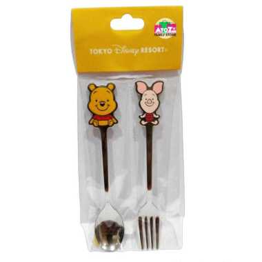 Tokyo Disney Resort - Winnie the Pooh Spoon & Fork