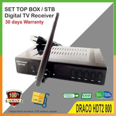 Receiver STB TV Digital Set Top Box DRACO HDT2 800
