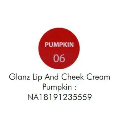 Glanz Lipstik/Lipcream Lips & Cheek Cream Anti Aging & Sebum Pelembab Bibir KK Indonesia 06